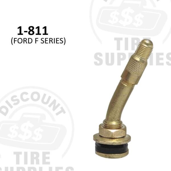 2″ Brass Clamp-In Valve Stem For Ford "F" Series - 1-811