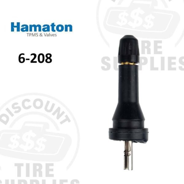 Hamaton | TPMS Snap-In Rubber Valve Stem - Nissan / Mitsubishi - 6-208 (20043)