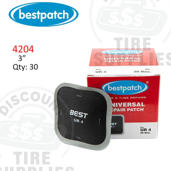 BestPatch | Square Universal Tire Repair Patches 3" - 4204