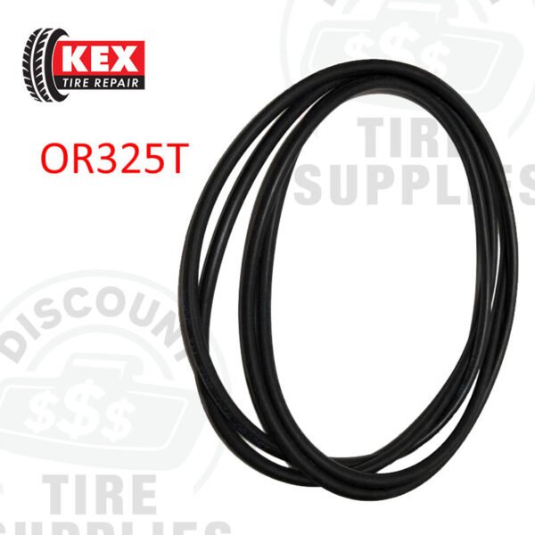 Kex Tire Repair | Standard 3/8" Diameter O-Ring for 25" Earthmover O-Ring Tubeless Tire Rim - Pack of 2 - OR325T