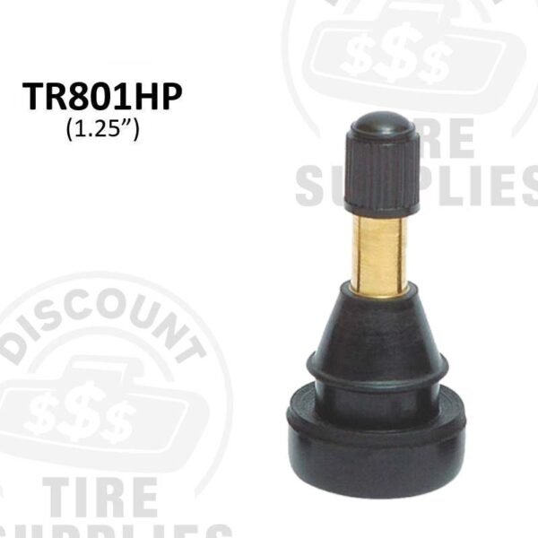 EHA High Pressure Snap-in 1.25″ Valve Stem for .625″ Rim Hole - TR-801-HP