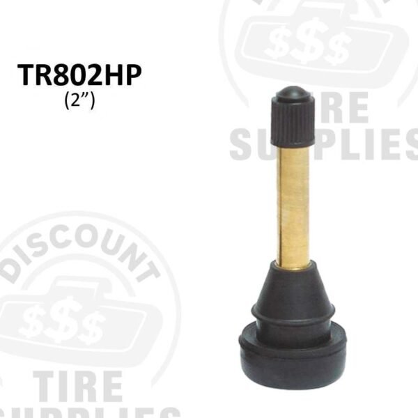 EHA High Pressure Snap-in 2″ Valve Stem for .625″ Rim Hole - TR-802-HP