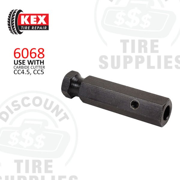 Kex Tire Repair | 1/4 Quick Change Adapter for Carbide Cutter - Use with CC-4.5, CC-6 - 6068