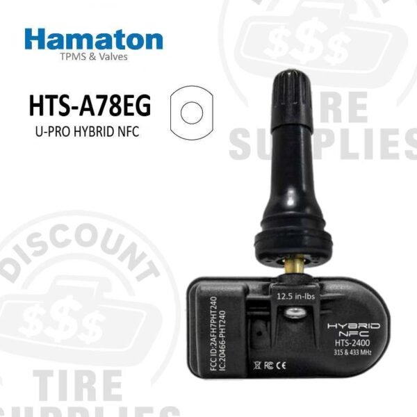 Hamaton | U-Pro Hybrid NFC Universal TPMS Sensor w/ Snap-In - HTS-A78EG