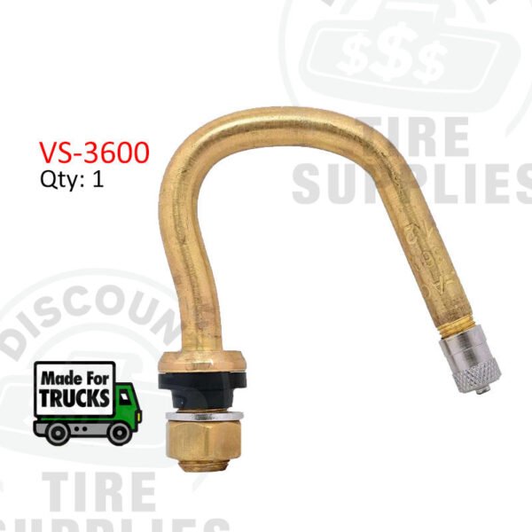 Sprinter Dually Valve for Outer Rear Steel Wheel - VS-3600