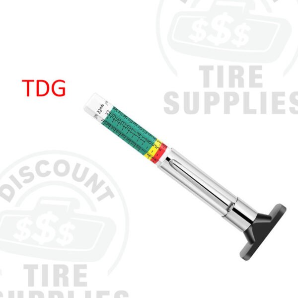 Tire Thread Depth Gauge, Color Coded - TDG