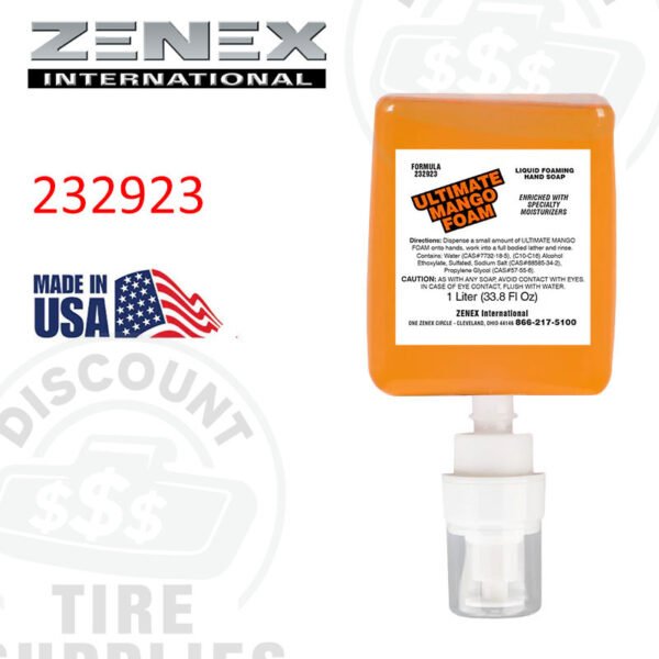 Zenex International: Ultimate Mango Foaming Hand Soap, Mango, 1Liter - 232923