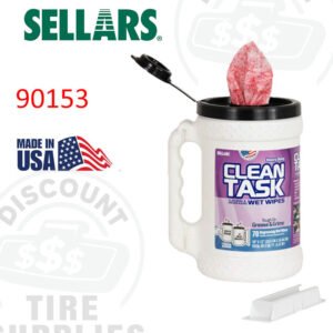 Sellars | Degreasing Wet Wipes - Big Grip Dispenser, Red, 70 Sheets - 90153