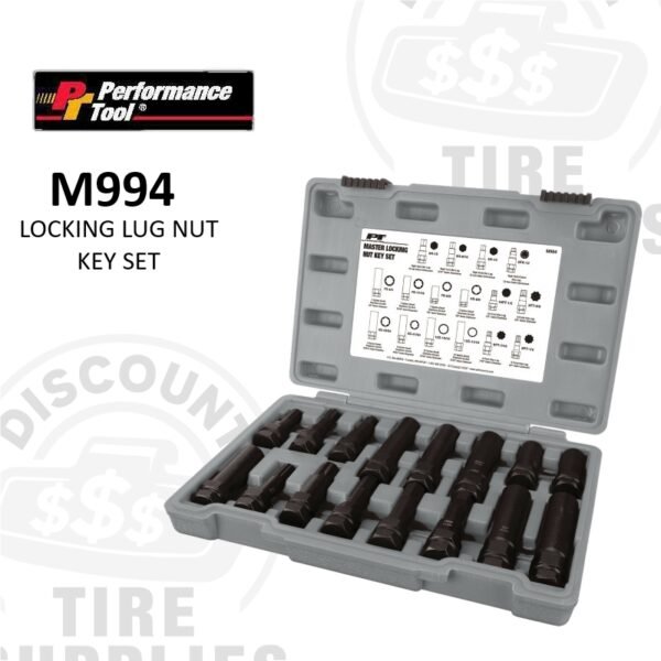 Locking Lug Nut Master Key 16 Pc. Set - M994